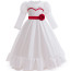 Girls Annabelle Horror Doll Costume - White Dress Annabelle Cosplay