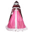 Belle Pink Snow Dress Cosplay Costume