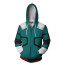 My Hero Academia Deku Costume - Green Hoodie Deku Cosplay