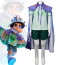 Disney Pixar Elio Costume - Shorts Shirt Cape Set Elio Cosplay