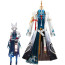 Honkai Star Rail Feixiao Costume - Blue White Dress Set Feixiao Cosplay