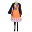 Hatsune Miku Costume - Pumpkin Witch Dress Hat Set Hatsune Miku Halloween Cosplay