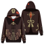 Genshin Impact Hu Tao Costume - Brown Hoodie Hu Tao Cosplay