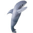 Grey Shark Inflatable Costume