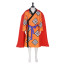 One Piece Jinbe Costume - Orange Kimono Cape Set Jinbe Cosplay