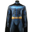 Batman The Darkside War Batman Costume - Blue Bat Symbol Bodysuit Cape Set Batman Cosplay