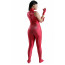 Women's Red Bodysuit Costume - Red Bodysuit Sexy Catsuit Cosplay