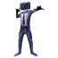 Skibidi Toilet Normal Speakerman Costume - Bodysuit Mask Normal Speakerman Cosplay
