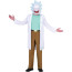 Kids Rick and Morty Rich Sanchez Costume - Scientist Uniform Rick Cosplay