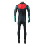 Son of Batman Robin Costume - Red Green Bodysuit Animated DC Robin Cosplay
