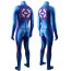 Metroid: Zero Mission Samus Aran Costume - Blue Bodysuit Samus Aran Cosplay
