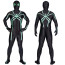 Spider-Man Stealth Big Time Suit Costume - Black Bodysuit Mask Spider-Man Cosplay