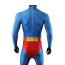 Superman Movie 2025 Superman Costume - Muscle Pattern Bodysuit Cape Superman Cosplay