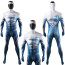 Justice League of America Superman Blue Costume - Bodysuit Superman Blue Cosplay