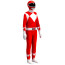 Boy's Red Power Ranger Classic Muscle Costume - Red Ranger Classic Muscle Costume