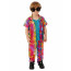 Kids 70's Retro Costume - Rainbow Suit Set 70's Retro Cosplay