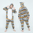 Kids White Tiger Costume - Onesie Jumpsuit White Tiger Cosplay