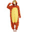Kids Dark Orange Tigger Costume - Onesie Jumpsuit Dark Orange Tigger Cosplay
