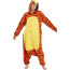 Kids Dark Orange Tigger Costume - Onesie Jumpsuit Dark Orange Tigger Cosplay