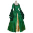 Tudor Period Queen Costume - Green Dress Tudor Queen Cosplay