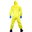 Breaking Bad Walter White Costume - Yellow Toxic Hazmat Suit Jumpsuit Breaking Bad Walter White Cosplay