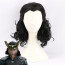 Loki Wig - Black Layered Long Wig Loki Cosplay Costume