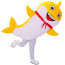 Giant Baby Shark Mascot Costume