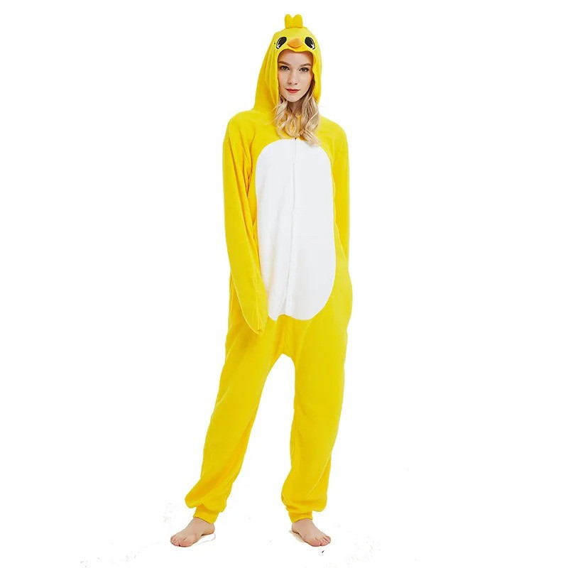 Kids Chick Costume - Onesie Jumpsuit Chick Cosplay
