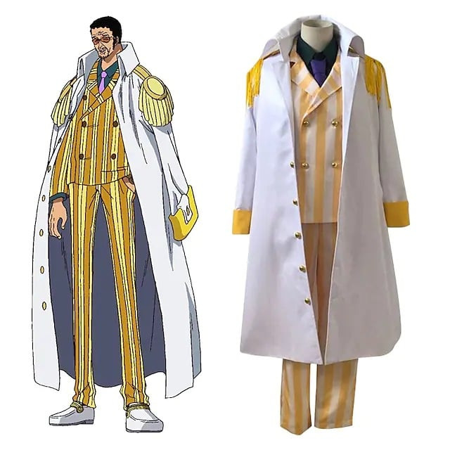 Kizaru One Piece Cosplay Costume