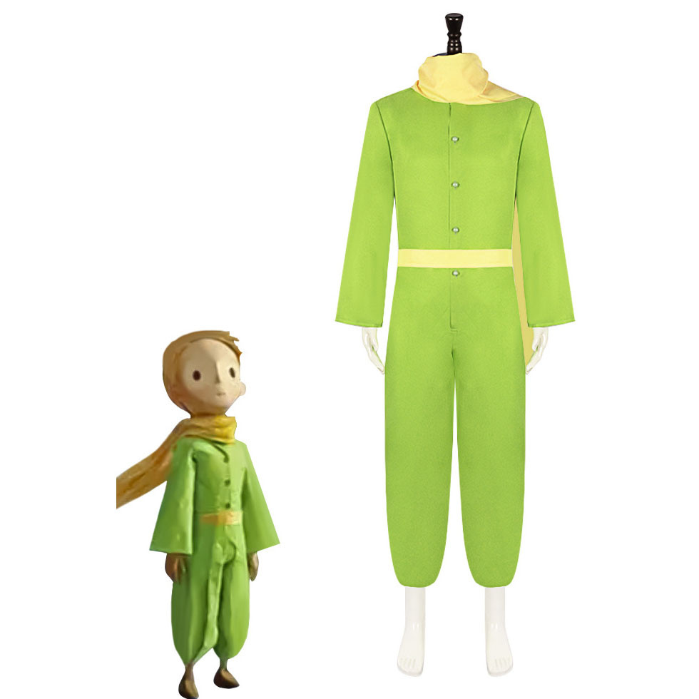 The Little Prince Costume - Green Jumpsuit Le Petit Prince Cosplay