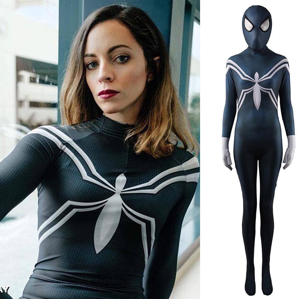 Marvel Comics Spider-Girl Black Suit Costume - Bodysuit Spider-Girl Black Suit Cosplay
