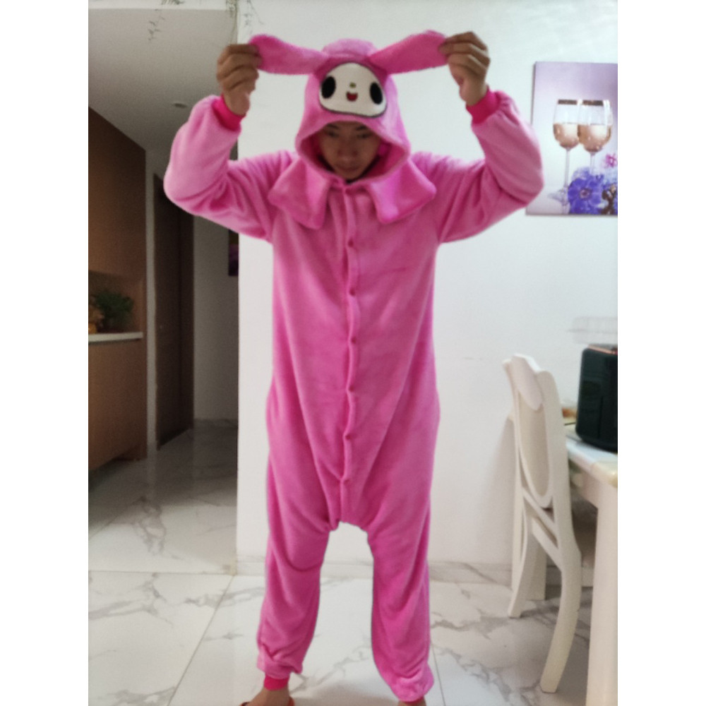 Kids My Melody Costume - Onesie Jumpsuit Shoes Set My Melody Cosplay