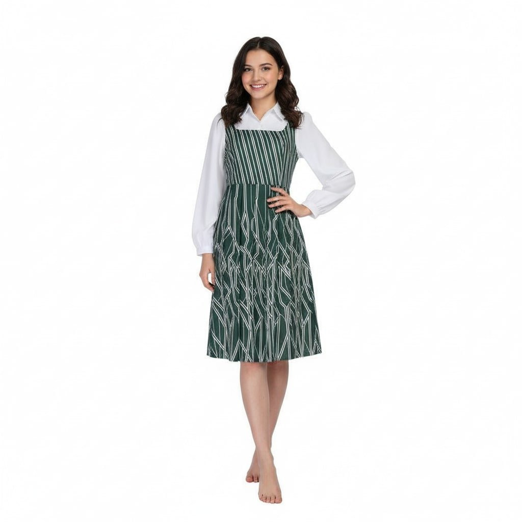 Wicked Nessarose School Uniform Costume - Green Dress Nessarose Cosplay