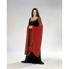 Lord of the Rings Arwen Red Dress Costume