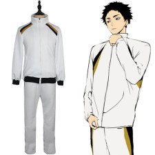 Haikyuu Fukurodani Academy Costume - White Jacket Set Fukurodani Academy Cosplay