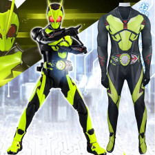 Kamen Rider Zero-One Costume - Neon Green Black Bodysuit Kamen Rider Zero-One Cosplay