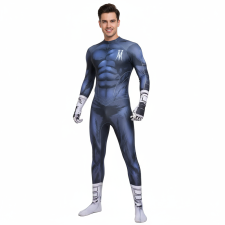 Shadow Man Costume - Comic Style Bodysuit Shadowman Cosplay