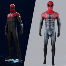 Spider-Man 2 Superior Spider-Man Suit Costume - Bodysuit Mask Set Superior Spider-Man Suit Cosplay