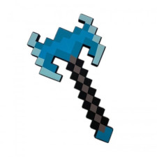 Minecraft Dungeons Deluxe Foam Double Axe Cosplay Costume Prop