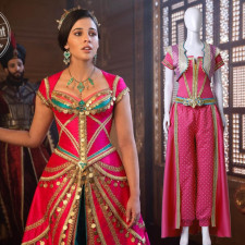 Pink Royal Jasmine Dress Costume