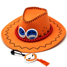 One Piece Portgas D Ace Hat Cap Costume