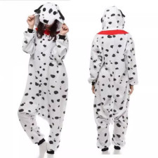 Kids Dalmatian with Collar Costume - Onesie Jumpsuit Dalmatian with Collar Cosplay