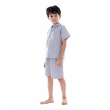 Boys Barbie Ken Costume - Beach Striped Shirt Ken Cosplay
