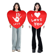 Love Heart Costume - Bodysuit Valentines Day Love Heart Cosplay