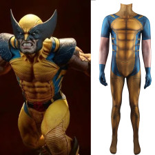 X-Men Wolverine Costume - Muscle Bodysuit Wolverine Cosplay