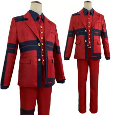Tokyo Revengers Manjiro Sano Costume - Red Black Suit Manjiro Sano Cosplay