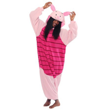 Winnie The Pooh Piglet Costume - Onesie Jumpsuit Piglet Cosplay