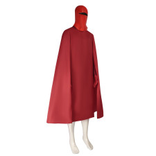 Star Wars Emperor's Royal Guard Costume - Red Headgear Robe Gloves Set Royal Guard Cosplay