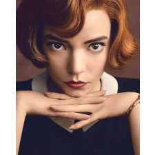 Queen's Gambit Beth Harmon Wig - Short Wavy Wig Beth Harmon Cosplay Costume