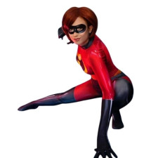 The Incredibles Elastigirl Wig - Elastigirl Cosplay Costume Wig Prop